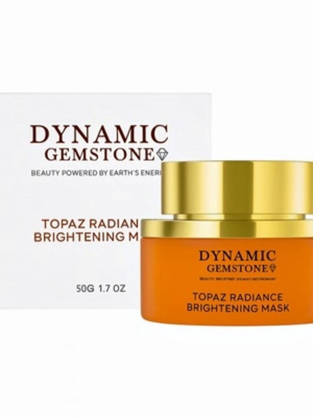 Dynamic Gemstone Topaz Radiance Brightening Mask Vitamin C Mask NWT